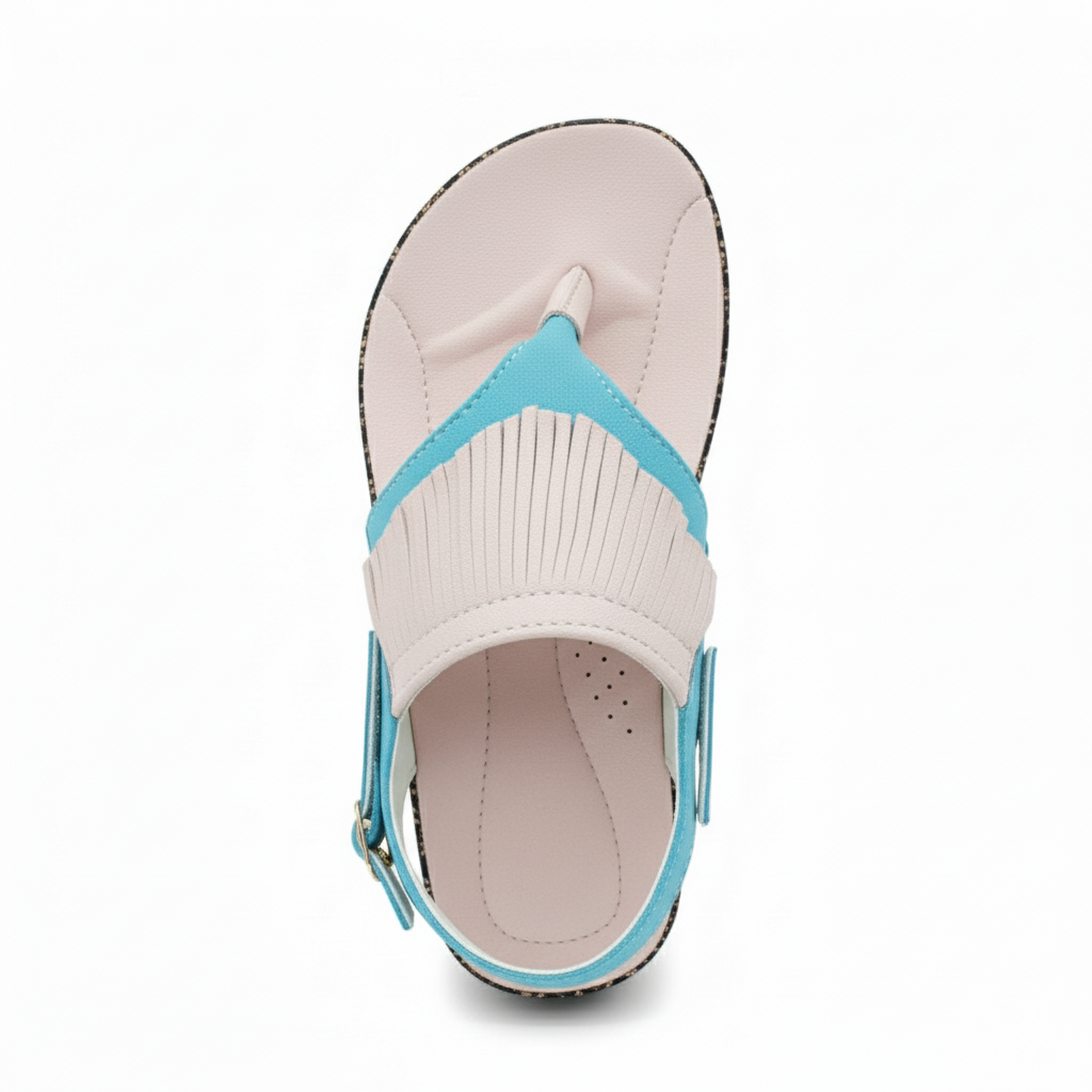 Kids Sandal with Fringe Detail
